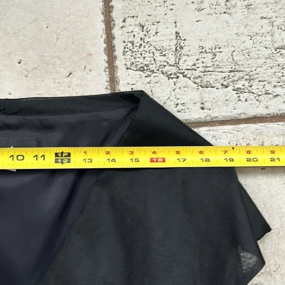 Vintage silk abs evening dress size 8 - Picture 9 of 13